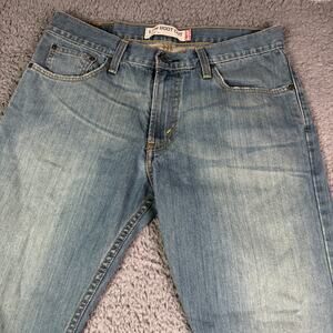 Vintage Levis 527 Jeans Mens 32x32 Blue Wash Denim Bootcut Western Cowboy Flare